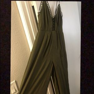Charlotte Russe Pants - A green Jumper Charlotte Russe Pants - A green Jumper
